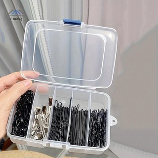 ELBBKG Trong Suốt 5 / 6 Lưới Nhựa Di Động Kẹp Tóc Trang Sức Hộp Bảo Quản Phụ Kiện Người Tổ Chức Hộ Gia Đình Du Lịch Tiếp Liệu Có Chống Bụi Mới