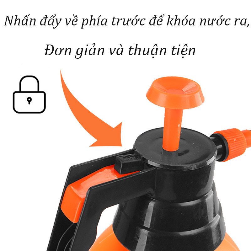 Bình xịt tưới cây Áp Suất Cao,Dung tích lớn (2L / 3L)，Nó có thể được treo để dễ dàng lưu trữ