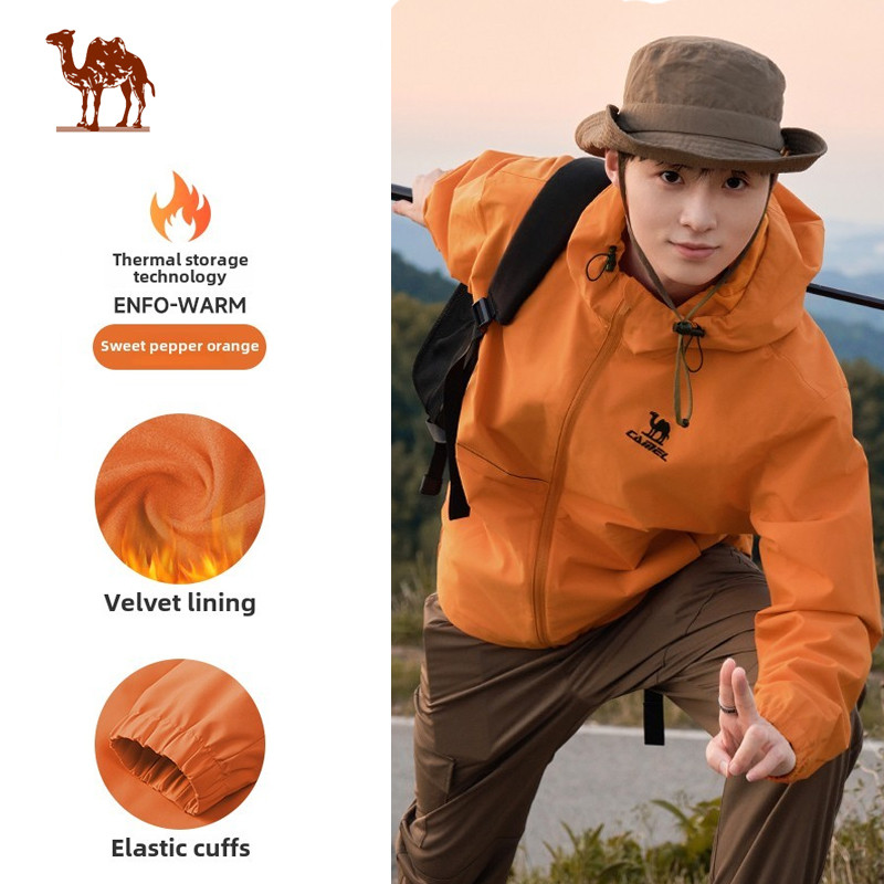 Ảnh Camel CROWN Áo khoác leo núi chống gió và chống nước ngoài trời 1
