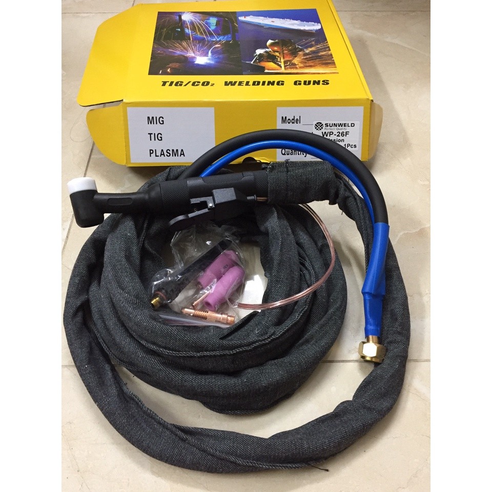 Torcia TIG HITBOX WP26 Raffreddata Ad Aria 4m &ndash; 200A Per Saldatrice Lift-TIG