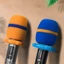 OXXGGKAO Mic Bảo Vệ Nhẫn Chống Lăn Xốp Có Kính Chắn Gió Cho Sân Khấu Và Phòng Thu