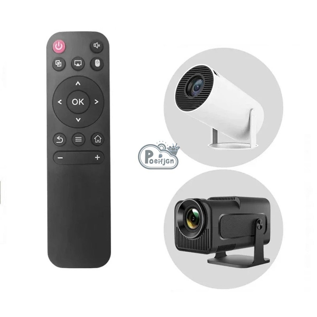 [Poeifjgn] Điều khiển từ xa máy chiếu cho máy chiếu HY320 PRO Điều khiển di động từ xa phổ thông
