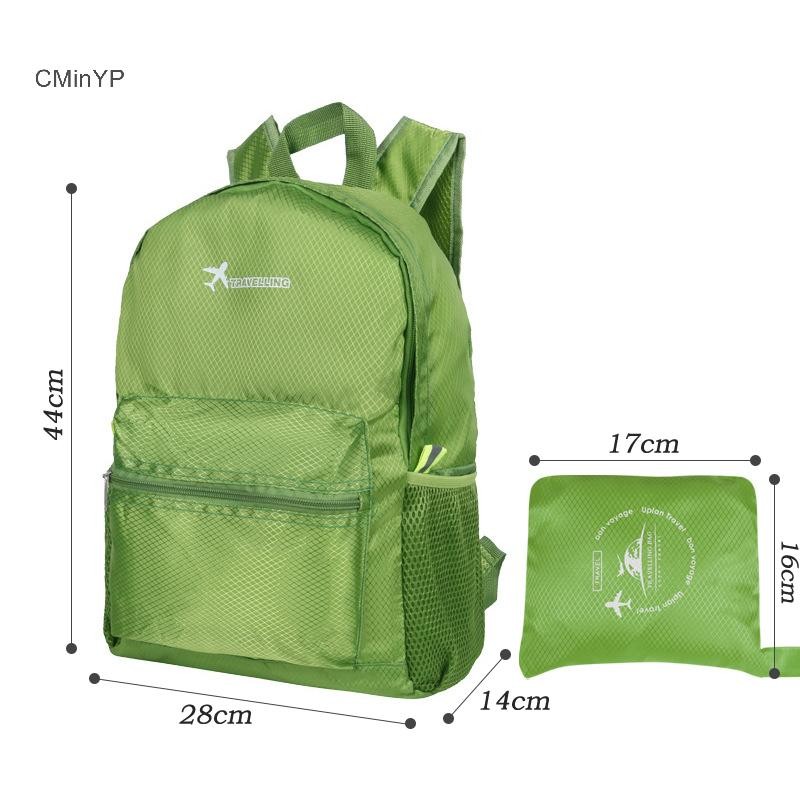 Cminyp 25L Nhẹ Gấp Ba Lô Nam Siêu Nhẹ Chống Thấm Nước Ba Lô Nữ Du Lịch Cắm Trại Đi Bộ Đường Dài Ba Lô Tùy Chỉnh Vinh Quang