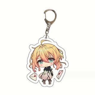 Móc Khóa acrylic Hình Nhân Vật anime violet evergarden Độc Đáo