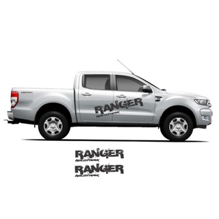 Tem dán sườn xe ô tô, xe bán tải Ranger, Raptor, wildtrack, BT50, decal trang trí xe ford, isuzu, mazda