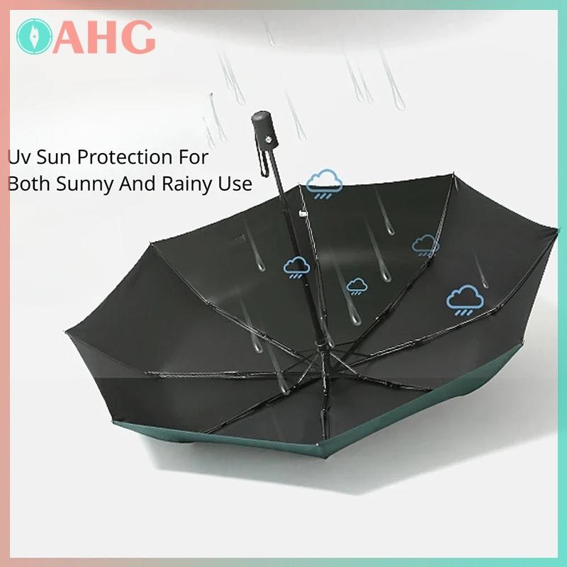THÊM Có thể gập lại Hướng dẫn sử dụng / Ô tự động Ô chống nước và chống gió Ô chống tia cực tím Ô màu trơn đơn giản BSS
