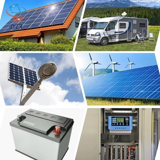[DTA] Bộ điều khiển sạc năng lượng mặt trời 30A 20A 10A 12V 24V Bảng điều khiển năng lượng mặt trời tự động Bộ điều khiển LCD PV cho pin chì, USB kép VN