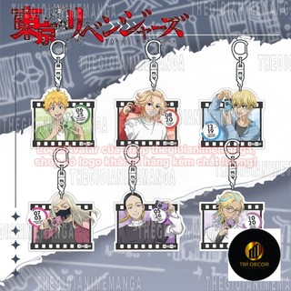 (CUỘN PHIM) Móc khóa TOKYO REVENGERS Kịch trường của Takemichi in hình anime chibi keyring mica acrylic dễ thương