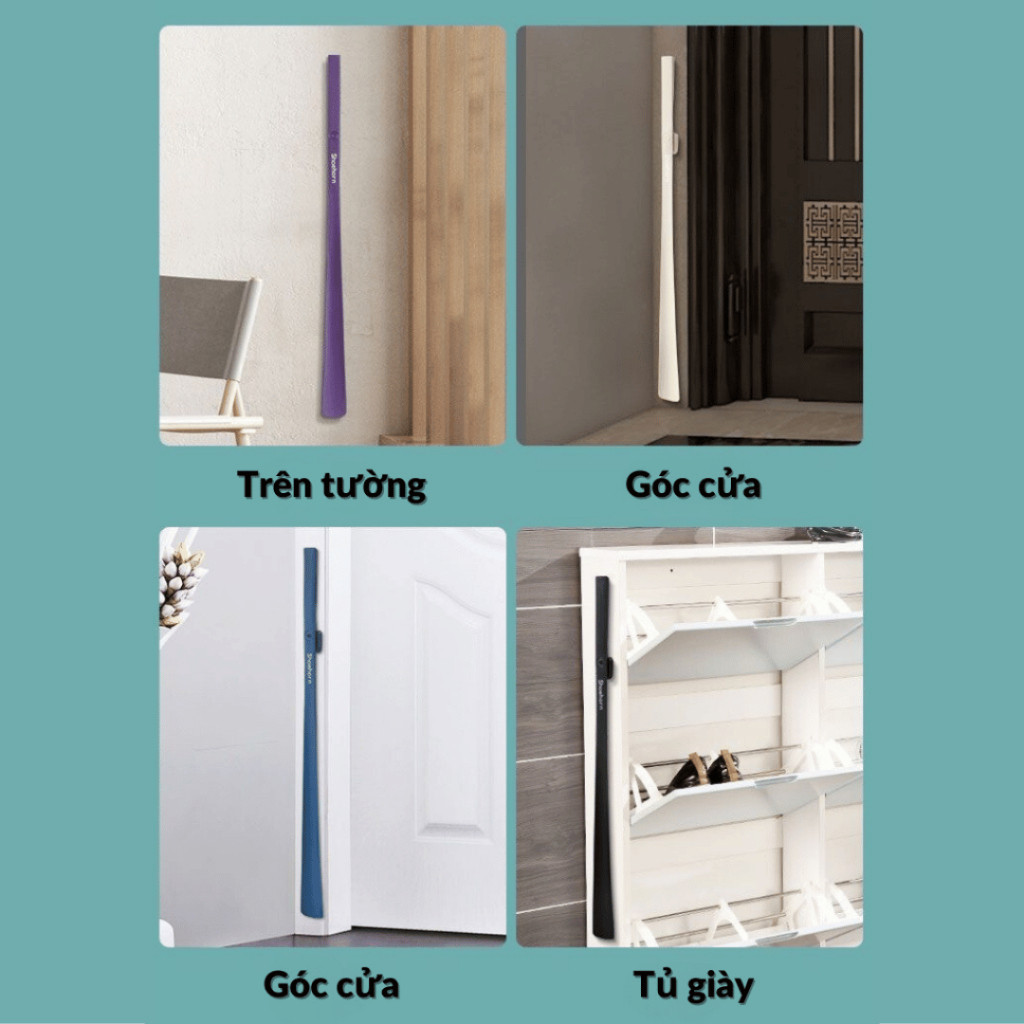 Đón Gót Giày Từ Tính Dài 63cm Cây Mang Giày Mỏng 0,7mm Phù Hợp 99% Các Loại Giày - FE123