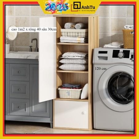 Tủ Bắc Âu nhiều tầng MDF