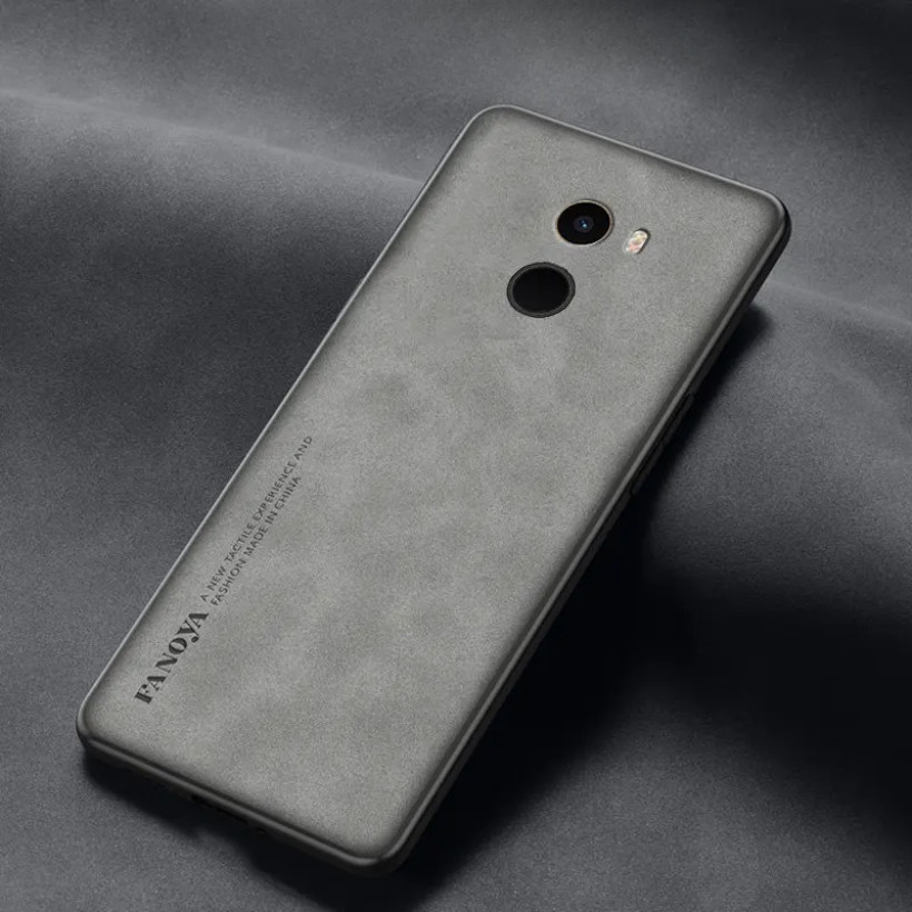 Dành Cho Xiaomi Mix 2 Mix2 Ốp Lưng Da PU Chống Sốc Da Cứng Ốp lưng Mờ Ốp Lưng Silicon Cho Xiaomi Mi Mix 2 Mix2