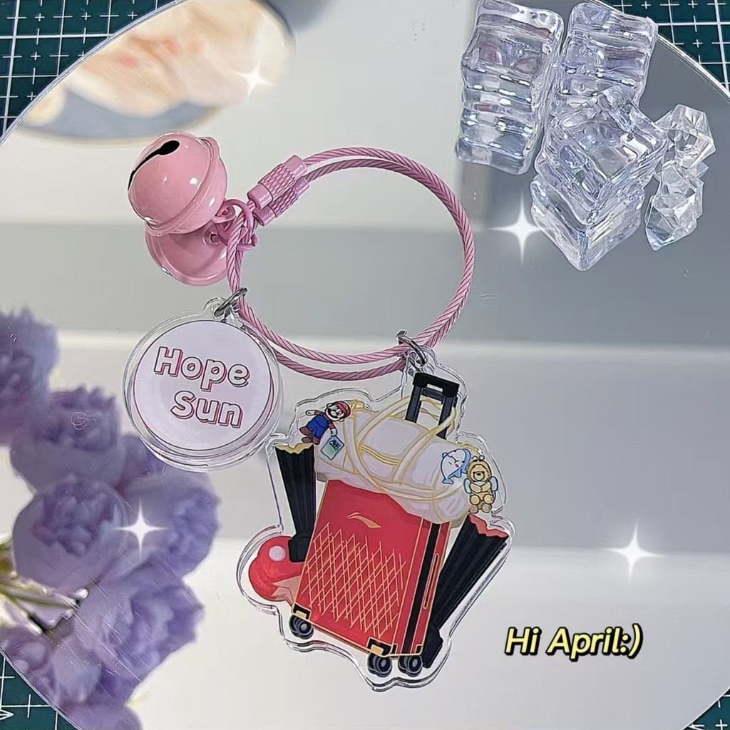 ✨Sản phẩm mới✨Sato Mặt dây chuyền Khoai tây chiên Pháp Pie Móc khóa độc quyền Dễ thương Khoai tây chiên Pháp Schoolbag Móc khóa Satou Paris Peak Meet✨Sự kiện✨