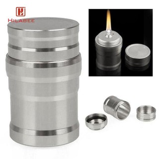 Đèn đốt cồn HILABEE, Thiết bị đốt đa chức năng để sinh tồn Dụng cụ giảng dạy cắm trại ngoài trời Ba lô