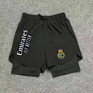 2425 Champions League New Real Madrid Same Summer Football Training Sports Suit Running Quick-Drying T-shirt Shorts KtMq