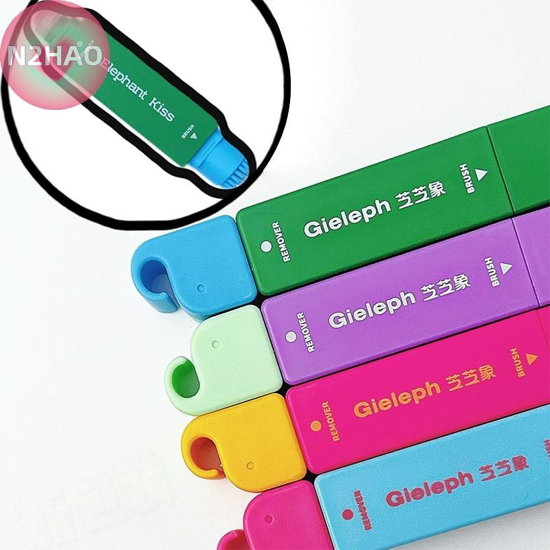 N2HAO 12ml Di Động Loại Bỏ Vết Bẩn Bút Di Động Quần Áo Bàn Chải Làm Sạch Vết Bẩn Tẩy Bút Cho Quần Áo Và Vải n