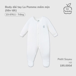La Pomme tổng hợp body suite liền tất cho bé NB T6.0