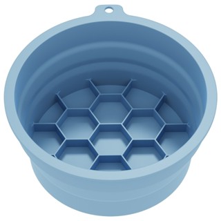 HIK Di Động Gấp Đá Facials Washbasin Silicone Mặt Ice Bath Bát Chăm Sóc Da Mặt Dụng Cụ Giảm Mụn Lỗ Chân Lông Co Giãn