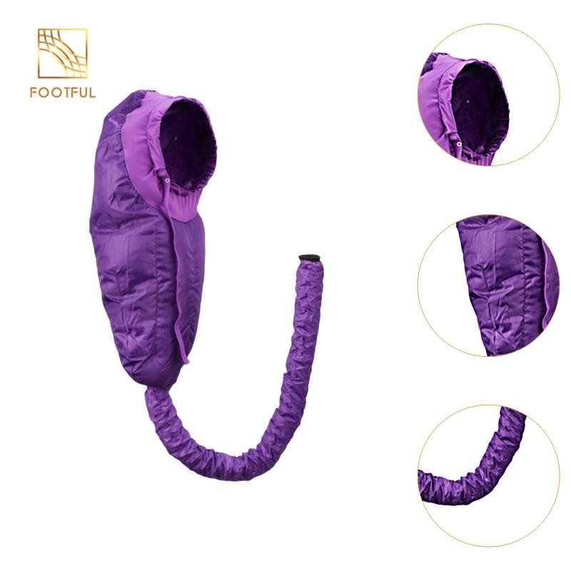 Máy Sấy Tóc Bonnet Có Mũ Tạo Kiểu Nhẹ Di Động Chuyên Nghiệp Mềm Mại Mũ Máy Sấy Tóc Cho SPA Bơi Du Lịch Tắm Bé Gái