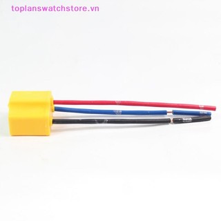 Toplanswatchstore Chất Lượng Cao H4 Dây Gốm Ba Lỗ Bóng Đèn Ô Tô Dây Cắm Ổ Cắm Bán Tự Động H4 Đầu Nối Cắm VN