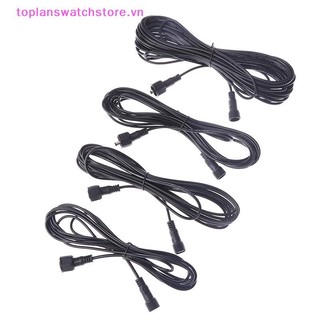 Toplanswatchstore 5M 10M Tần Số Thấp Đa Năng Chống Mài Mòn Đèn Năng Lượng Mặt Trời Di Động Dây Chống Thấm Nước Cáp Nối Dài VN