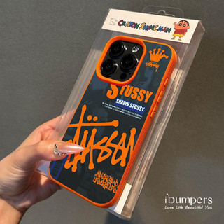 ibumpers Ốp Điện Thoại iPhone Họa Tiết Đường Phố Stüssy Hợp Thời Trang Cho IPhone 16 15 14 12 13 11 Pro Max IP 7 8 Plus X XS XR Ốp Lưng Mỏng Silicon Mềm Da Họa Tiết