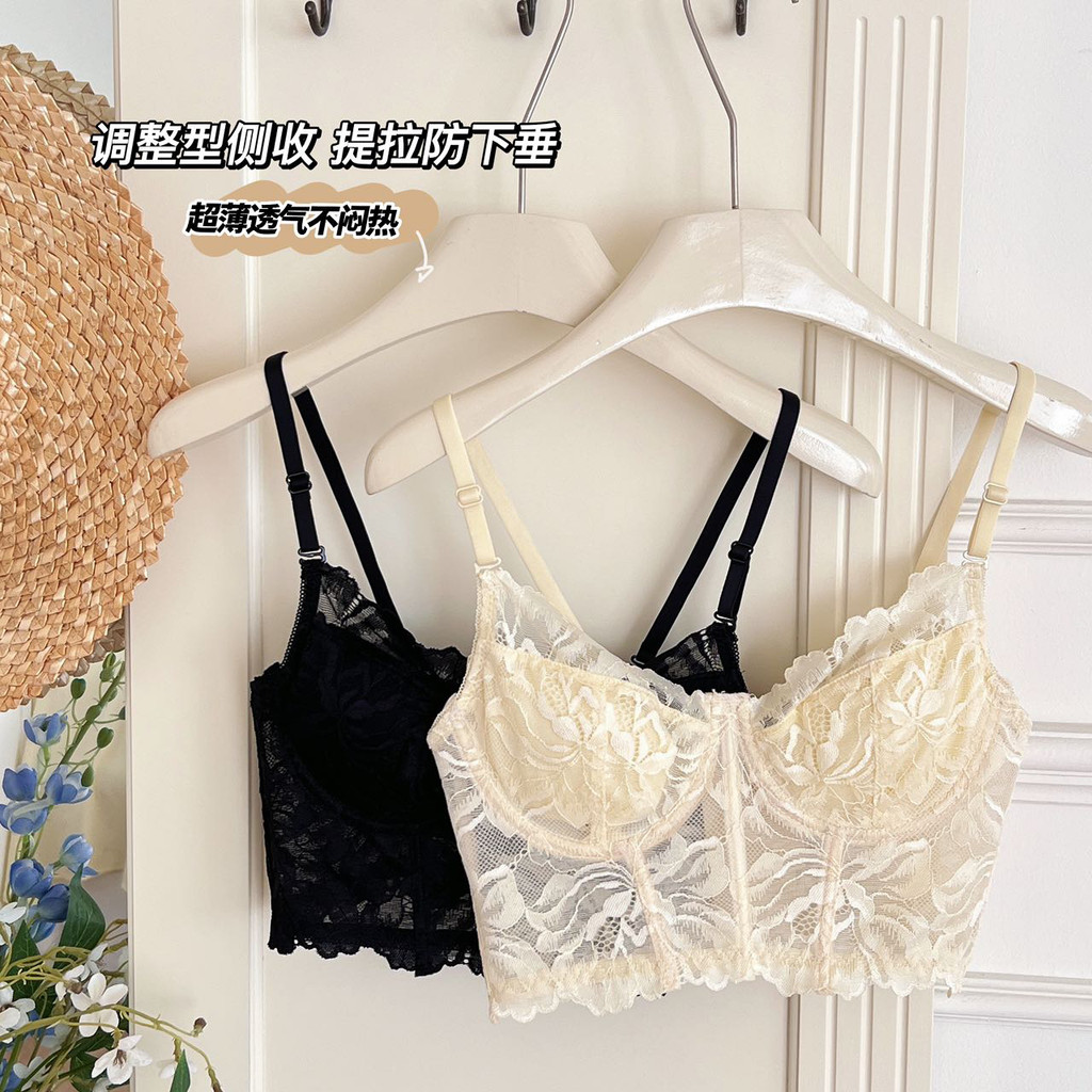 Áo ngực xương cá ren Quần lót thoáng khí cho nữ Áo ngực có thể điều chỉnh