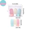 Sund 3 Cái / bộ 30ml Chai Có Thể Đổ Lại Mềm Bóp Ống Lotion Hộp Đựng Chai Trống Di Động Dầu Gội Du Lịch Dụng Cụ VN