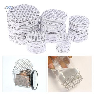 ELBBKG 200 Chiếc Bọt Áp Lực Tự Dính Nhạy Cảm Nắp Đường May Tam Giác Lót Chống Kín Lót Cho Lọ Mỹ Phẩm Chai Nồi 20MM-82MM Mới