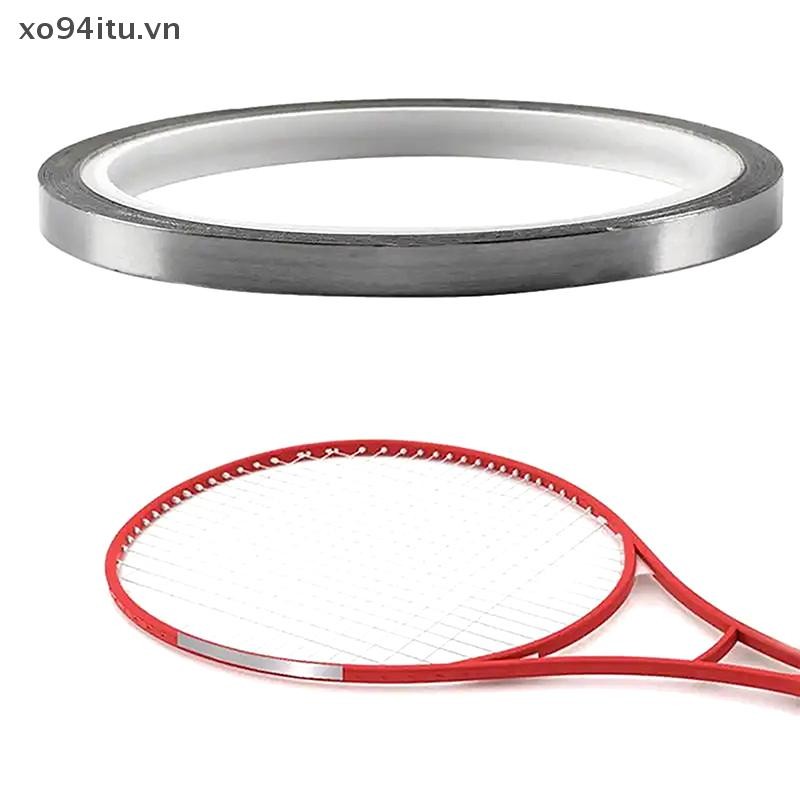 Xoitu 1 Cuộn 4m Vợt Dẫn Băng Vợt Ẩn Tấm Chì Trọng Lượng Băng Tấm Heavier Miếng Dán Vợt Tennis Dẫn Tấm VN