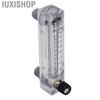 Iuxishop 0,1-1GPM Loại bảng điều khiển Ống lưu lượng kế chất lỏng Núm điều chỉnh Công cụ đo đồng hồ nước