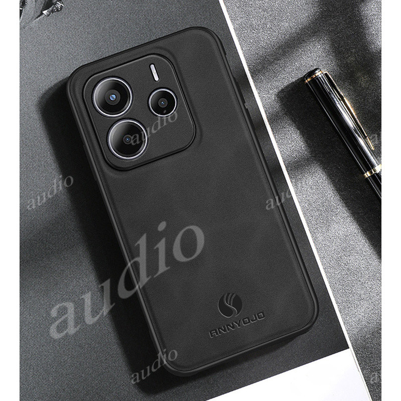 Redmi Note 14 4G 5G Ốp Điện Thoại Da Trơn Mờ Cho Redmi Note14 Pro Pro + Note14Pro + 5G 4G 2025 Kim Loại Giá Đỡ Từ Tính Cho Redmi Note 14Pro 14Pro + 5G 4G Vỏ