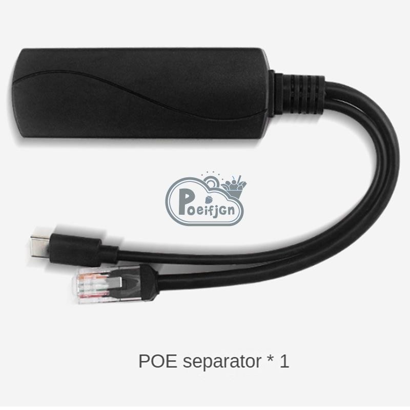Bộ chia Gigabit POE 5V3A 1000Mbps Type-C Power over Ethernet cho CISCO cho HUAWEI cho Camera IP cho Raspberry Pi 4 Bền Dễ sử dụng