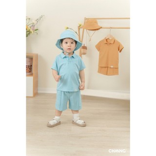 Chaang SS2025 Bộ Polo Bloom cho bé
