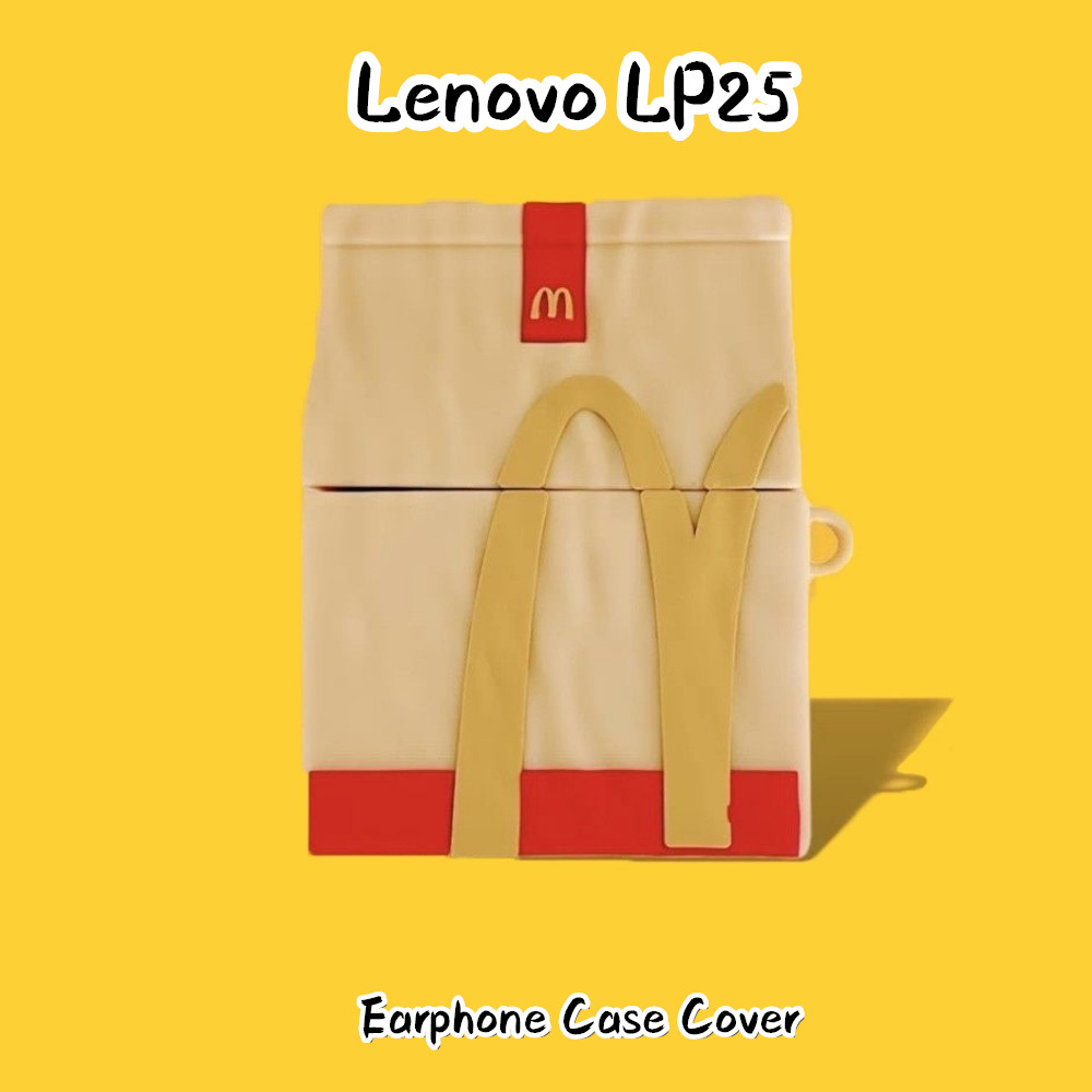[Ngôi sao tương lai] Dành cho vỏ Lenovo LP25 Vỏ silicon mềm Vỏ tai nghe hoạt hình thú vị NO.2