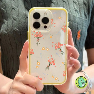 Vỏ viền màu kẹo cho Huawei Nova 14 Pro 13 12 11 9 SE 5G 4G Vỏ sang trọng Phim hoạt hình dễ thương Bó hoa mềm Vỏ điện thoại trong suốt chống sốc