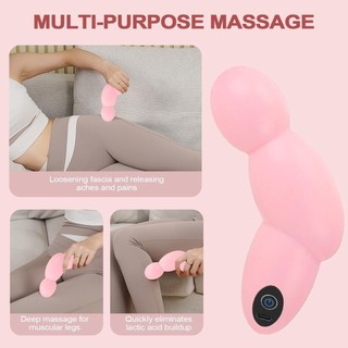 Máy mát xa điện Máy mát xa cơ điện Mini Dụng cụ gõ Rung cường độ cao Thiết bị cá nhân nhỏ gọn có thể sạc lại fotvn