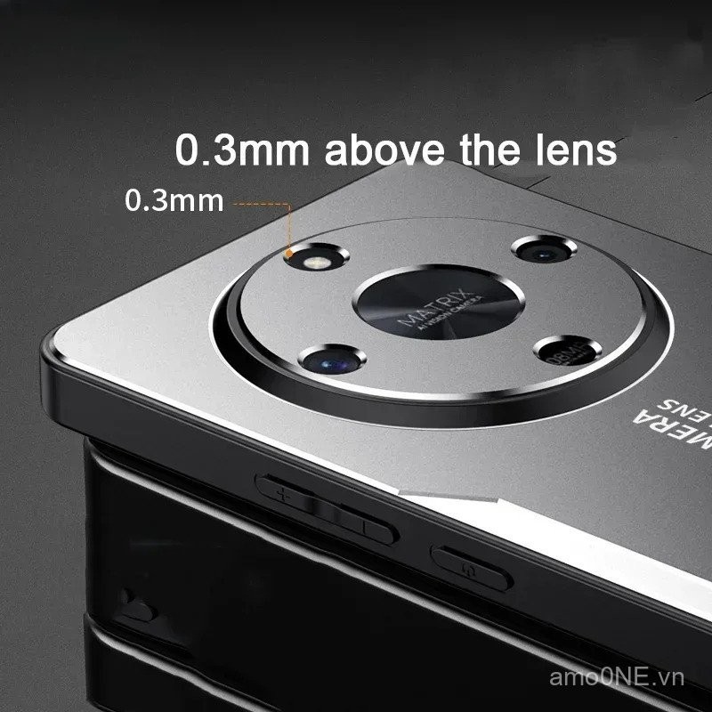 Vỏ kim loại mờ hợp kim nhôm chất lượng cao cho Magic 7 6 Pro Lite Honor X9A X9B X9C X8A X8B X8C GT Pro Vỏ điện thoại chống sốc