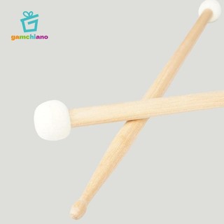 2 Miếng Trống Mallet Với Đầu Nỉ Đa Năng Đầu Nỉ Timpani Mallet Stick