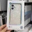 Mikalen / mikalen iPhone 16 Vỏ bảo vệ Vỏ bảo vệ Họa tiết vỏ lấp lánh Apple 16Promax Nữ IP15PM Vỏ bảo vệ toàn diện chống sốc nhỏ tươi