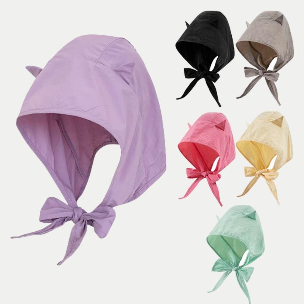Mũ chui đầu NordicLife, thiết kế ngộ nghĩnh, chất liệu polyester khô nhanh, chống nắng hiệu quả cho nữ