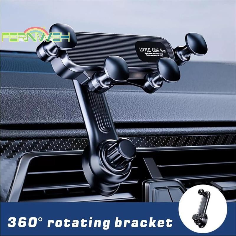 [Fernweh] Giá đỡ điện thoại ô tô Xoay 360 lỗ thông hơi Giá đỡ điện thoại di động đa năng trong hỗ trợ ô tô cho giá đỡ điện thoại trên ô tô 4,7-7 inch [MỚI]