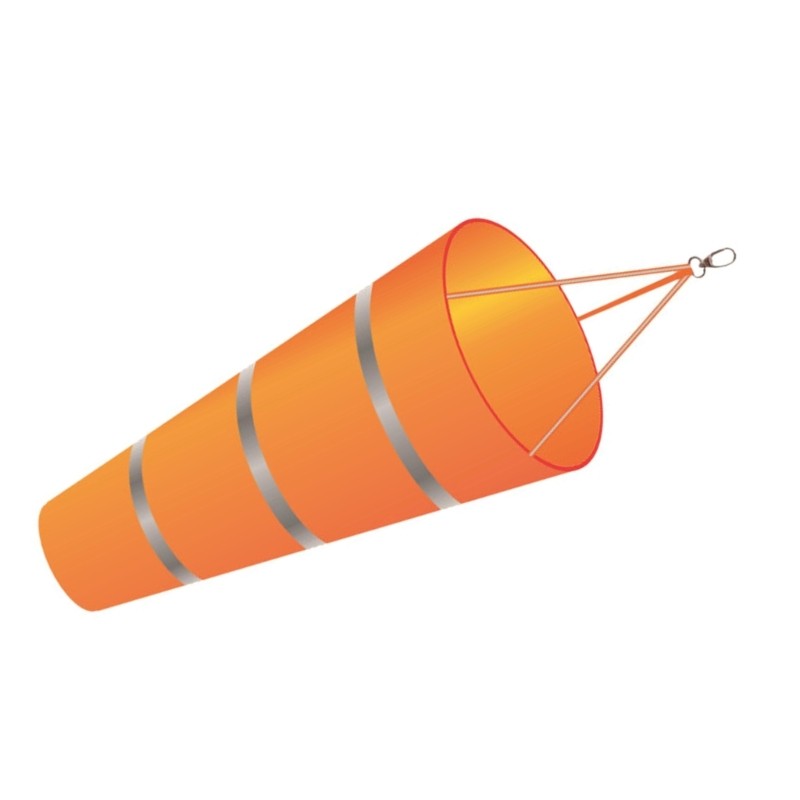 PPY Treo Ngoài Trời Hướng Gió Tất Gió Phản Quang Windsock Cho Sân Vườn Và Sân Nhà Trang Trí Nhựa Huỳnh Quang Thời Tiết