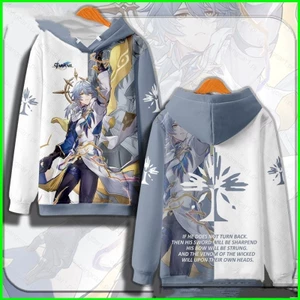 Áo khoác anime YB1 Honkai Star Rail unisex, thiết kế cosplay 3D, phù hợp cả nam và nữ