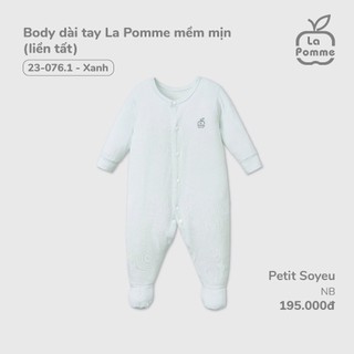 La Pomme tổng hợp body suite liền tất cho bé NB T6.0