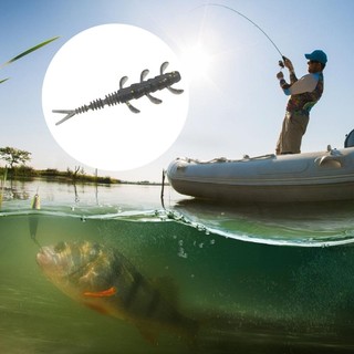 Bộ 10 Chiếc Mồi Soft Swimbait Mini Wobbler 4cm 0.35g Dành Cho Câu Cá
