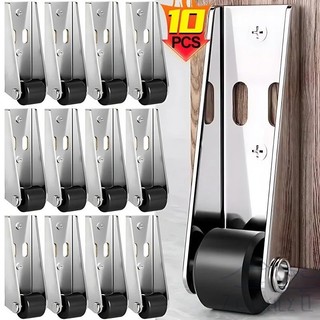 Hỗ trợ cửa Bánh xe di chuyển - Bánh cổng ròng rọc đa chức năng - Đồ nội thất Con lăn định hướng gắn bên im lặng Dụng cụ gia dụng