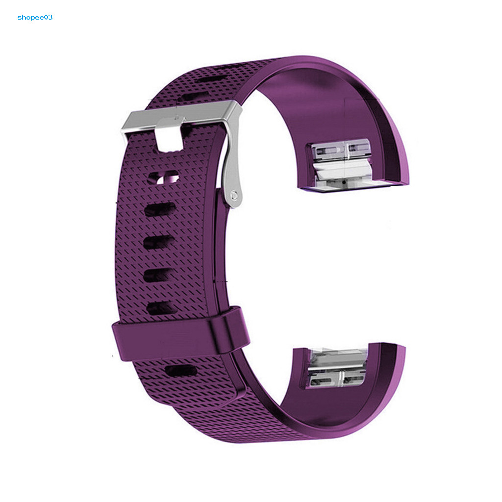 [Ky] Dây đeo đồng hồ silicon mềm Dây đeo đồng hồ thông minh silicon mềm cho Fitbit Charge 2