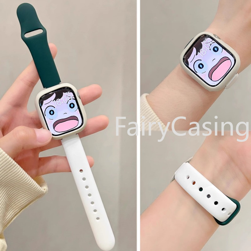 Dây đeo silicon mỏng S11 cho iwatch 46mm 38mm 40mm 41mm 42mm 44mm 45mm 49mm Vòng tay cho Apple Watch Series 10 9 8 7 SE 6 5 4 3 2 Ultra 2