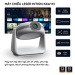 Máy chiếu tích hợp pin KAW Leser Hition KAW K1 - Độ Phân Giải Full HD, Tích Hợp Đèn Bàn, Đa Ứng Dụng — ảnh 1