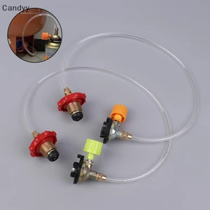 Ndy Cắm Trại Bếp Gas Nạp Lại Bộ Chuyển Đổi Ngoài Trời Cassette Gas Bình Đổ Van Bình Gas Lò Lạm Phát Van Phụ Kiện N